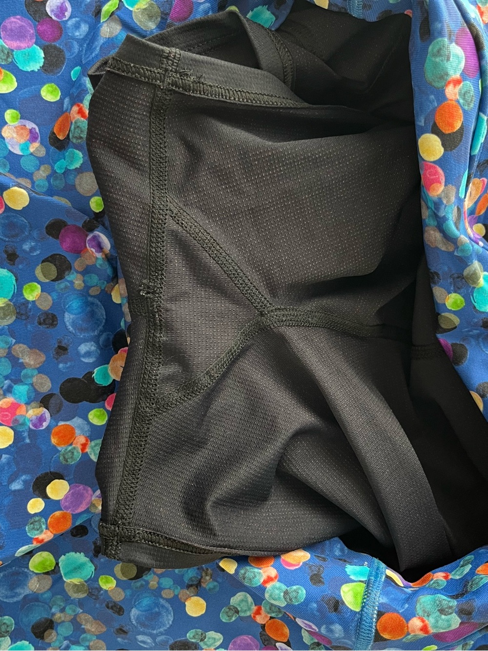 Dona Jo Elira Colorful Polka Dot Tiered Athletic Pickleball Skirt Size 1.5 Med - Picture 4 of 5